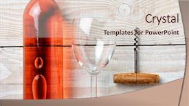  Presentation with blush - Colorful presentation theme enhanced with white wood table horizontal format backdrop and a lemonade colored foreground