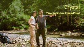  Presentation with nature river - 