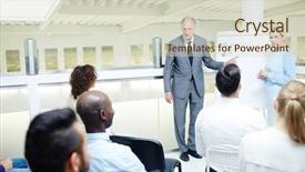  Presentation with statistic - Colorful PPT layouts enhanced with whiteboard and explaining statistic data backdrop and a  colored foreground