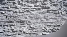  Presentation with masonry - Beautiful slide set featuring whitewashed masonry wall in granada backdrop and a light gray colored foreground