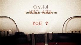  Presentation with questions answers question answer icon - Audience pleasing theme consisting of who-are-you-question-written backdrop and a cream colored foreground