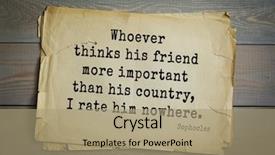  Presentation with top 150 - Cool new theme with whoever thinks his friend more backdrop and a  colored foreground