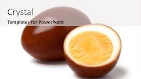  Presentation with shoyu - Slide deck enhanced with whole-and-half-soy-sauce background and a white colored foreground