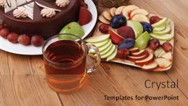  Presentation with cup cake - 