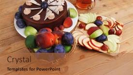  Presentation with table grape - 