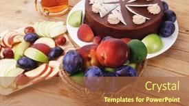  Presentation with tea cake - 