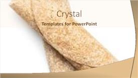  Presentation with whole grain flour - Presentation design having whole-grain-tortilla-wraps-isolated background and a lemonade colored foreground