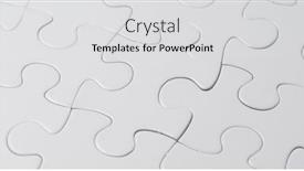  Presentation with puzzle - Cool new presentation with whole white puzzle backdrop and a light gray colored foreground