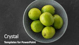  Presentation with healthy eating food photography - Presentation theme featuring wholeness life - food healthy eating and vegetarian background and a  colored foreground