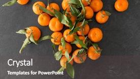  Presentation with healthy eating - Presentation theme enhanced with wholeness life - food healthy eating and vegetarian background and a dark gray colored foreground