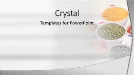  Presentation with food - Cool new slide deck with wholeness life - various fresh whole food transition backdrop and a white colored foreground