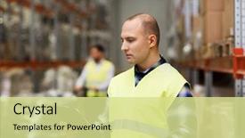  Presentation with export - Presentation featuring  background and a  colored foreground