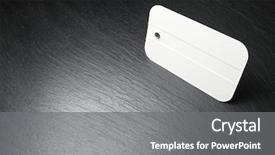  Presentation with dark blue black slate - Beautiful presentation theme featuring whote - blank label with twine backdrop and a  colored foreground