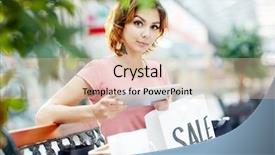  Presentation with friday - Slides having wi fi - black friday shopper with tablet background and a lemonade colored foreground