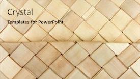  Presentation with wicker - Cool new presentation theme with wicker basket light texture horizontal backdrop and a lemonade colored foreground