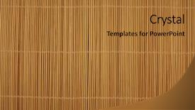  Presentation with wood texture - Cool new presentation theme with wicker texture bamboo wood background backdrop and a red colored foreground