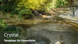  Presentation with indiana - Slide set enhanced with wide-angle-panoramic-view background and a tawny brown colored foreground