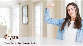  Presentation with wide - Slide set featuring wide angle picture of beautiful background and a lemonade colored foreground