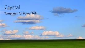  Presentation with wide - Presentation theme with wide-field-with-young-green background and a light blue colored foreground