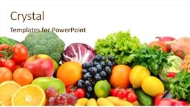  Presentation with title - Presentation theme consisting of wide panoramic photo for title background and a cream colored foreground