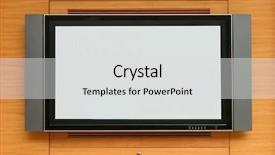  Presentation with plasma - Colorful PPT layouts enhanced with wide screen - high definition plasma tv backdrop and a light gray colored foreground