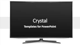  Presentation with wide - Presentation consisting of wide screen - monitor isolated on white background and a dark gray colored foreground