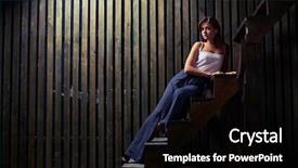  Presentation with shot - Presentation theme having wide shot of an elegant background and a black colored foreground