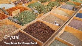  Presentation with wide - PPT theme with wide-variety-of-typical-italian background and a tawny brown colored foreground