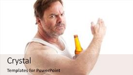  Presentation with violence child - Slide deck enhanced with wife or child abuse theme background and a soft green colored foreground