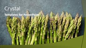  Presentation with asparagus - 