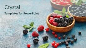  Presentation with guava fruits fresh green fruit - Theme enhanced with wild blueberry - various summer fruits background and a lemonade colored foreground