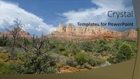  Presentation with arizona desert - 