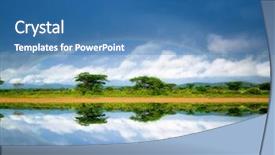  Presentation with kenya - Amazing PPT layouts having wild life - rainbow kenya africa backdrop and a teal colored foreground