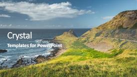  Presentation with activity - Audience pleasing presentation consisting of wild untouched nature ideal backdrop and a ocean colored foreground