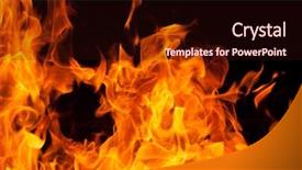  Presentation with wildfire - Amazing slides having wildfire - fire background backdrop and a wine colored foreground