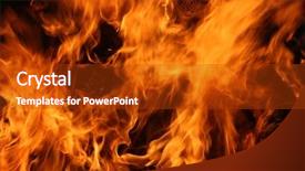  Presentation with bonfire - Colorful PPT layouts enhanced with wildfire - fire wood fire bonfire backdrop and a crimson colored foreground