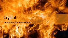  Presentation with bonfire - Amazing PPT layouts having wildfire - fire wood fire bonfire backdrop and a gold colored foreground