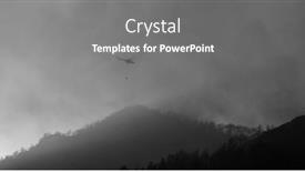  Presentation with wildfire - PPT theme enhanced with wildfire-in-the-forest-near background and a gray colored foreground