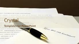  Presentation with estate planning - Amazing presentation having will for estate planning backdrop and a lemonade colored foreground