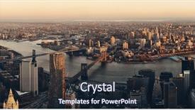  Presentation with taxi cabs new york city - Cool new theme with williamsburg - manhattan downtown sunset rooftop panorama backdrop and a wine colored foreground