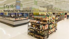  Presentation with walmart - Audience pleasing presentation theme consisting of williamsburg-va-usa-circa-august backdrop and a coral colored foreground