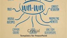  Presentation with win win - Presentation having win-win-strategy-infographics background and a lemonade colored foreground