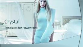  Presentation with fitness and beauty - Colorful slide set enhanced with wind rose - sensual blonde beauty posing backdrop and a  colored foreground