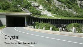  Presentation with nature award - Cool new theme with wind tunnel - nature in swiss backdrop and a  colored foreground