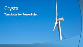  Presentation with electrical generators - Slide set consisting of wind-turbine-generators-for-clean background and a gray colored foreground