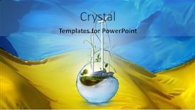  Presentation with wind solar - Slide deck enhanced with wind-turbines-and-solar-panels background and a  colored foreground