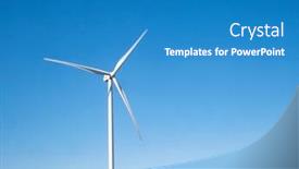  Presentation with energy generation - Presentation with wind turbines sunny summer autumn mountain landsape green ecological power energy generation wind farm eco field background and a teal colored foreground