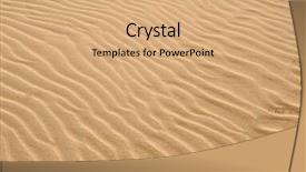  Presentation with sand - Amazing slides having windblown-sand-suitable-for-background backdrop and a coral colored foreground