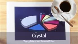  Presentation with financial statement - Amazing slides having windfall - cup of coffee resting backdrop and a tawny brown colored foreground