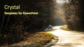  Presentation with forest road - 